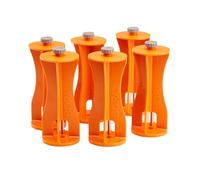 BORA Centipede Lot de 6 Rehausseurs - Élévateur de Support de Travail, Tréteau Réglable +15 cm