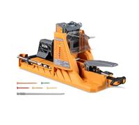 BORA Gabarit de trou de poche automatique avec 50 vis colorées, guide de perçage à réglage automatique, kit de gabarit de trou de poche pour le travail du bois - pour matériaux de 1,27 cm à 3,8 cm