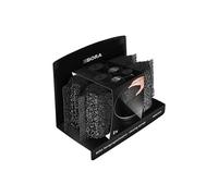 BORA Lot de 2 éponges de nettoyage pour poêles, casseroles et plaques de cuisson, passent au lave-vaisselle, noir