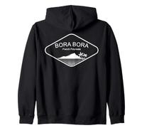 Bora Palmiers Île Plage Polynésie Fidji Souvenir Tahiti Sweat à Capuche