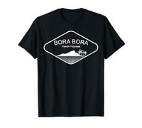 Bora Palmiers Île Plage Polynésie Fidji Souvenir Tahiti T-Shirt