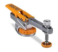 BORA Pince de maintien à réglage automatique pour rail en T standard de 1,9 cm, pince à bascule universelle en T pour le travail du bois, rotation à 360 degrés pour projets de serrage - BR-G050101
