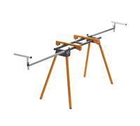 Bora Support universel pour scie à onglet avec système de montage à dégagement rapide - Support de scie à onglet portable - Charge maximale de 227 kg - 863 mm de hauteur avec bras articulés jusqu'à