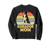 Borador Mom Funny Retro Dog Race Lover Vintage Style Sweatshirt