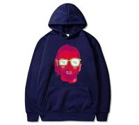 BORATO Sweat À Capuche Album PNL Le Monde Chico Hip Hop Moes-2Df5111821-Navy-M