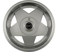 Borbet A 9 x 16 ET 15 Cercle de Trou 4 x 100 Alésage 64 A 90615100464SP, Argent Poli