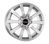 Borbet C2C 8 x 18 ET 45 Cercle de Trou 5 x 120 Alésage 65,1 C2C 80845120565,1BS, Argent Brillant