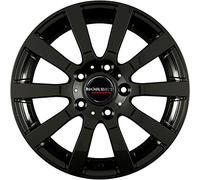 Borbet C2C 8 x 18 ET 50 Cercle de Trou 5 x 112 Alésage 66,5 C2C 80850112566,5BG, Noir Poli