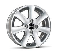 Borbet CA 6,5 x 15 ET 20 Cercle de Trou 4 x 108 Alésage 65 CA 65520108465KS/T, Argent