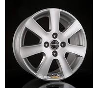 Borbet CA 6,5 x 15 ET 35 Cercle de Trou 4 x 100 Alésage 64 CA 65535100464KS, Argent