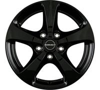 Borbet CC 7 x 16 ET 34 Cercle de Trou 5 x 120 Alésage 72,5 CC 70634120572BPM, Noir Mat Poli