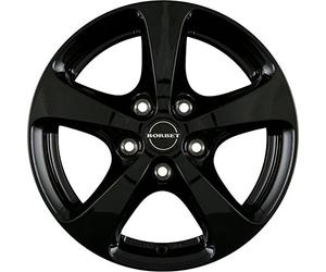 Borbet CC 7 x 16 ET 46 Cercle de Trou 5 x 120 Alésage 72,5 CC 70646120572,5BPM, Noir Mat Poli