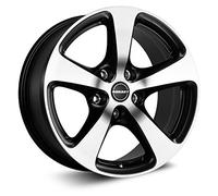 Borbet CC 8 x 17 ET 20 Cercle de Trou 5 x 120 Alésage 72,5 CC 80720120572,5BPM, Noir Mat Poli