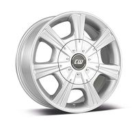 Borbet CH 7,5 x 17 ET 63 Cercle de Trou 5 x 130 Alésage 89,1 CH 75763130589,1KS, Argent