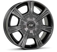 Borbet CH 7,5 x 17 ET 63 Cercle de Trou 5 x 130 Alésage 89,1 CH 75763130589,1MAG, Anthracite Mistral