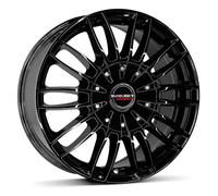 Borbet CW 3 9 x 20 ET 40 Cercle de Trou 5 x 114,3 Alésage 67,1 CW3 902040114,3567,1BG, Noir Poli