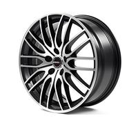 Borbet CW 4 8 x 18 ET 32 Cercle de Trou 5 x 108 Alésage 72,5 CW4 80832108572,5BPM, Noir Mat Poli