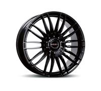 Borbet CW 3 9 x 21 ET 55 Cercle de Trou 5 x 130 Alésage 71,6 CW3 902155130571,6BG, Noir Poli