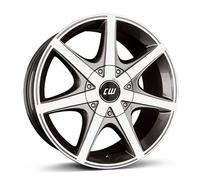 BORBET CWE 8,5 x 19 ET 45 Cercle de Trou 5 x 114,3 Alésage 56,1 CWE 85945114,3556,1MAGP, Anthracite Polie