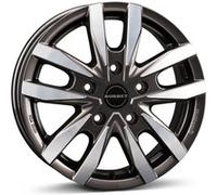 BORBET DESIGN CW5 mistral anthrazit glänzend poliert 7.5Jx18 5x127 ET45