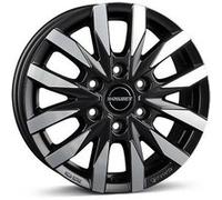 BORBET DESIGN CW6 black polished matt 6.5Jx16 6x130 ET54