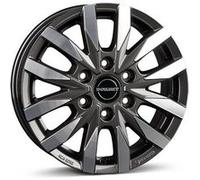 BORBET DESIGN CW6 mistral anthracite glossy polished 7.5Jx18 6x114.3 ET45