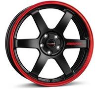 BORBET DESIGN DB8GT2 black matt rim red 8.5Jx18 5x114.3 ET40