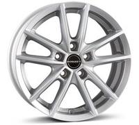 BORBET DESIGN W kristallsilber 8.0Jx18 5x108 ET40