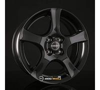 Borbet F 6 x 15 ET 40 Cercle de Trou 4 x 108 Alésage 72,5 F 60540108472,5BG/T, Noir Poli