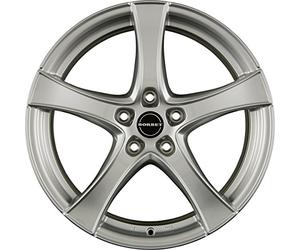 Borbet F2 6,5 x 17 ET 45 Cercle de Trou 5 x 112 Alésage 57,1 F2 65745112557,1BS/T, Argent Brillant