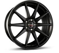 BORBET GT x 8,5 x 20 ET 35 Cercle de Trou 5 x 120 Alésage 72,6 GT x 852035120572,6BRPM, Noir Bord Poli Matt