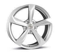 Borbet S 8,5 x 19 ET 45 Cercle de Trou 5 x 108 Alésage 72,5 S 85945108572,5BS, Argent Brillant