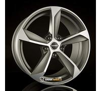 Borbet S 8 x 17 ET 40 Cercle de Trou 5 x 114,3 Alésage 72,5 S 80740114,3572,5GPM/T, Graphite Polie Matt