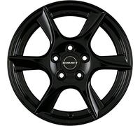 Borbet TL 7 x 17 ET 42 Cercle de Trou 5 x 105 Alésage 56,6 TL 70742105556,6BG/T, Noir Poli