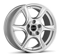 Borbet TL 7 x 17 ET 47 Cercle de Trou 5 x 112 Alésage 66,6 TL 70747112566,6BS/T, Argent Brillant