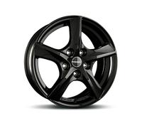 BORBET TL RAD SCHWARZ 5,5X15 5X100 38 noir brillant