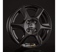 Borbet TL4 5 x 14 ET 35 Cercle de Trou 4 x 100 Alésage 57,06 TL4 50435100457,06BG/T, Noir Poli
