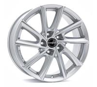 Borbet VT 7,5 x 17 ET 52 Cercle de Trou 5 x 112 Alésage 66,6 VT 75752112566,6CS, Argent