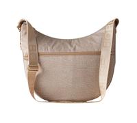 Borbonese, Femme, Sacs, Beige, Taille: ONE Size Sac Luna avec Imprimé Sable
