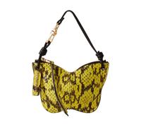 Borbonese, Femme, Sacs, Jaune, Taille: ONE Size Design a forma di farfalla