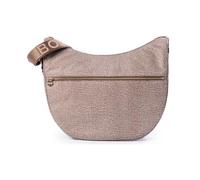 Borbonese - Tissu technique bandoulière avec sangle cordura - Femme - Sacs - Beige - Taille: ONE Size