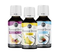 borchers Flavour Drops | Pack d'essai "Caraïbes" | 0 calories | Pour la cuisson et la cuisson | 30 ml