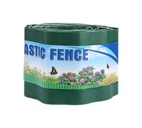 Bord de jardin - Clôture pour bordure de jardin 10 x 9 cm, bord pour parterres de fleurs, bords pour clôture sans creux, bords faciles à installer résistants aux agents atmosphériques pour parterres