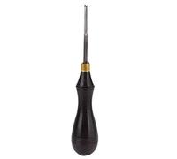Bord en Cuir Chanfrein en Acier Inoxydable Artisanat Chanfrein de Bord Coupe Biseautage en Cuir Outil de Skiver pour Bricolage Maroquinerie(1,8 mm)