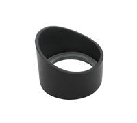 Bord oculaire surélevé pour optique, No 11 Thick and Tal, K | Œilleton optique noir, la ligne de vision centrale reste ouverte, la bordure surélevée aide à réduire la lumière parasite