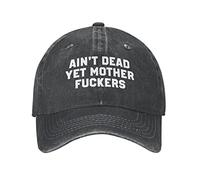Bord Plat Casquette Ain't Dead Yet Mother Fuckers Casquette De Baseball Classic Baseball Cap Respirante Casquette Baseball Cap pour Randonnée Camping Sport