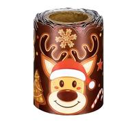 Bord pour tableau de Noël - motif rouge vert, rouleau de bords pour exposition saisonnière, bande décorative murale pour la salle de classe, finitions artisanales au design festif | aménagement de