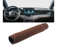 Bord Tapis De Tableau Couverture De Tableau Bord De Voiture pour BYD Tang DM-i EV 2021 2022 2023, Évite Les Coussinets Lumineux, Tapis Pare-Soleil, Panneau Tapis Pare-Soleil (Color : Brown)