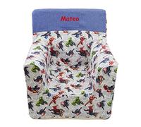 Borda y más Siège en Mousse Montessori pour Enfant personnalisé - Fauteuil Montessori pour Enfants avec Le nom (Marvel)