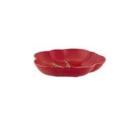 Bordallo Pinheiro Lot de 2 assiettes creuses tomates 25 cm